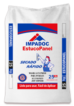 Estucopanel secado rápido y tiempo extendido